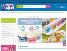 Tablet Screenshot of fantaparty.it